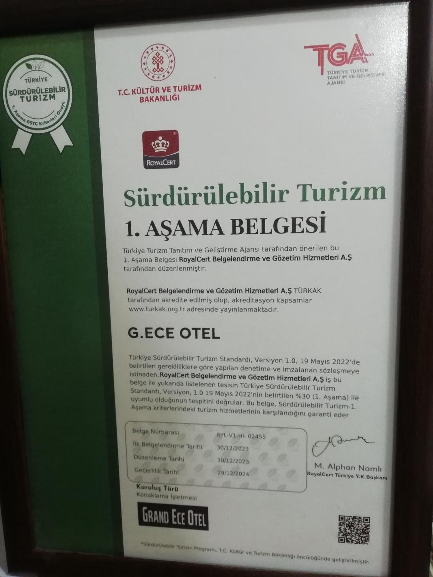 Grand Ece Hotel Çanakkale Buitenkant foto